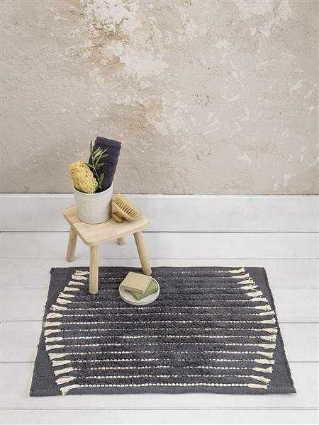 Nima Home - Πατάκι Μπάνιου 50x80 Grian - Dark Gray