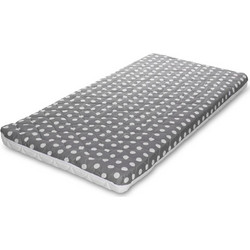 Lorelli Στρώμα Holiday Grey Dots Ανατομικό Στρώμα Κοκοφοίνικα Κούνιας 70x140x10cm