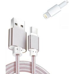 Chengxin ΚΑΛΩΔΙΟ ΦΟΡΤΙΣΗΣ LIGHTNING (IPHONE) ΑΣΗΜΙ 164cm (GS06)