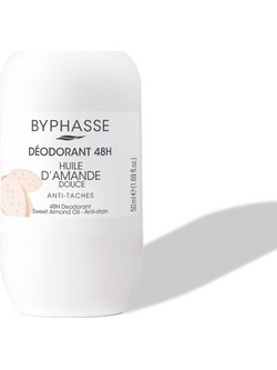Byphasse Sweet Almond Oil Αποσμητικό Roll On 48h 50ml