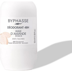 Byphasse Sweet Almond Oil Αποσμητικό Roll On 48h 50ml