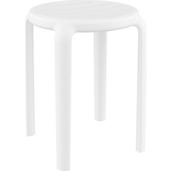 TOM 45εκ. ΣΚΑΜΠΟ WHITE ΠΟΛ/ΝΙΟΥ