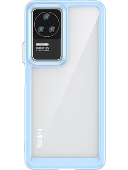Hurtel Outer Space Back Cover Blue (Xiaomi Poco F4 5G)