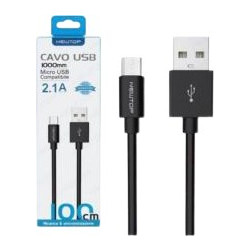 Καλώδιο USB to micro USB Newtop CU07 Μαύρο