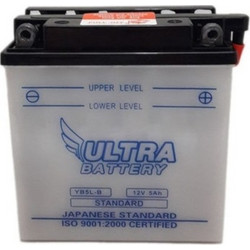 Ultra Battery Μπαταρία Μοτοσυκλέτας YB5L-B 5Ah