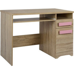 ΓΡΑΦΕΙΟ PLAYROOM SONAMA+ ΡΟΖ ΧΕΡΟΥΛΙ HM11154.02 110X55X76.5