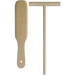Εργαλεία για κρέπες σετ 2 τμχ. Real Wood