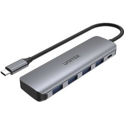 Unitek H1107A USB Hub 3.1 USB-C με 5 Θύρες USB-A / USB-C & Εξωτερική Παροχή Ρεύματος