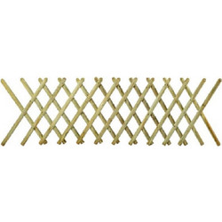 SHOWOOD Ξύλινος Φράχτης Ανοιγόμενος 80x250cm (24612)