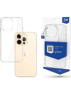 3mk Clear Case Series Back Cover Transparent (iPhone 13 Pro)