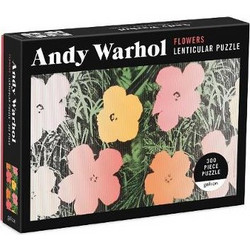Puzzle Mudpuppy Andy Warhol Flowers 300 Κομμάτια