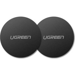 Ugreen 2x metal plates plate for magnetic phone holders Μαύρο (30836)