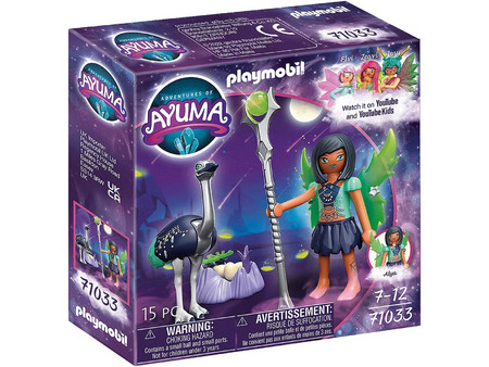 Playmobil Adventures Of Ayuma Moon Fairy με Μαγικό Ζωάκι για 7-12 Ετών 71033