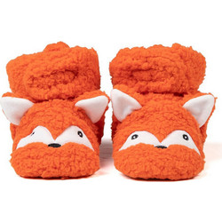 Cozy Sole Fox Βρεφικά Παντοφλάκια Αγκαλιάς Πορτοκαλί 30050