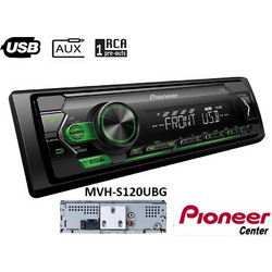 Pioneer MVH-S120UBG Ηχοσύστημα Αυτοκινήτου Ράδιο CD 1DIN με USB