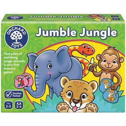 Orchard Toys Jumble Jungle Επιτραπέζιο Παιχνίδι για Παιδιά 2+ Ετών για 2-4 Παίκτες
