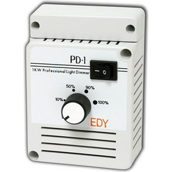 Ρυθμιστής φωτισμού - DIMMER PD-1 λευκό 230V 1KW επαγωγικών/ωμικών φορτίων με SOFT START - 200.1005