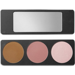 WABI Elegance Rose Bronzer & Highlighter Palette