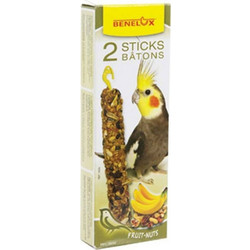 Benelux Sticks Parrots with Fruits & Nuts 55gr 2τμχ