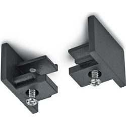 Trio Lighting Duoline Τάπα για Εξαρτήματα Φωτιστικών σε Μαύρο Χρώμα 703032 4017807471403