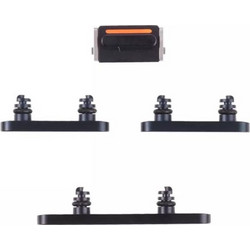 Ανταλλακτικά πλαϊνά πλήκτρα SPIP13-0005 για iPhone 13, μαύρο
