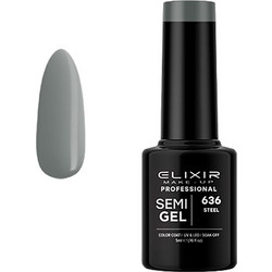 Elixir Semigel 636 Ημιμόνιμο Βερνίκι Νυχιών 5ml
