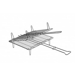 Σχάρα ψησίματος ΝΤ No6 με πόδι 45x40cm INOX AISI 430 (ΜΑΓΝΗΤΙΚΟ ΙΝΟΧ)