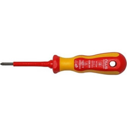 Κατσαβίδι NWS 1000V Σταυρός κίτρινο No0 60mm 15-6521 Lumen-15-6521-Κίτρινο 15-6521