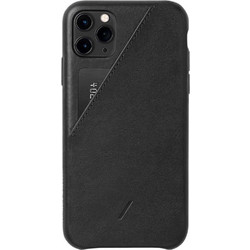Θήκη Προστασίας CCARD-BLK-NP19L Με Υποδοχή Καρτών iPhone 11 Pro Max Black Native Union