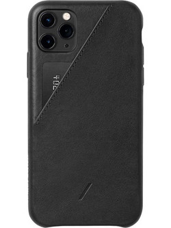 Θήκη Προστασίας CCARD-BLK-NP19L Με Υποδοχή Καρτών iPhone 11 Pro Max Black Native Union