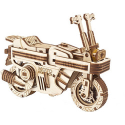 UGEARS 3D Puzzle Moto Compact