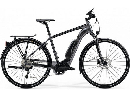 Merida Espresso 300 SE EQ Ηλεκτρικό Ποδήλατο Trekking 28" με Δισκόφρενα Μαύρο