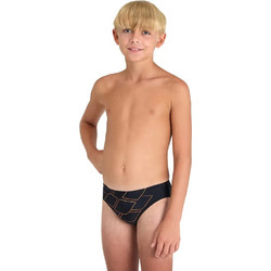 Arena Mark Swim Briefs Αθλητικό Παιδικό Μαγιό Σλιπ για Αγόρι Μαύρο 006012-560