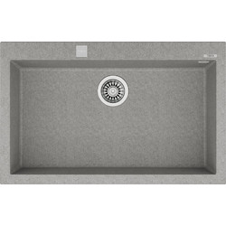 Teka Forsquare 72.40 TG Ένθετος Νεροχύτης Γρανίτη Stone Grey 79x50cm