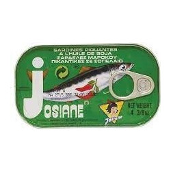 JOSIANE Σαρδέλες Πικάντικες Σε Λάδι 125gr