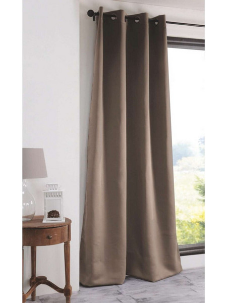 Nextdeco Κουρτίνα Συσκότισης με Τρουκς 140x270 Coveri 32612-24 Μπεζ