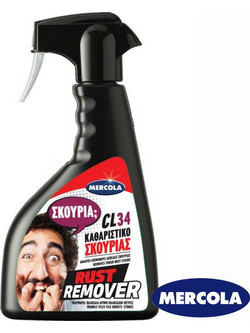 Mercola CL 34 Καθαριστικό σκουριάς Rust Remover Spray 5203 500ml