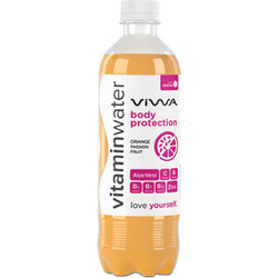 Vegan Βιταμινούχο Νερό Body Protection με Πορτοκάλι Viwa 600ml