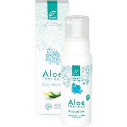 Dr.Taffi Organic Baby Mousse for Sensitive Skin Βρεφικός Αφρός Καθαρισμού Αλόη Χαμομήλι & Ελαιόλαδο με Αντλία 250ml