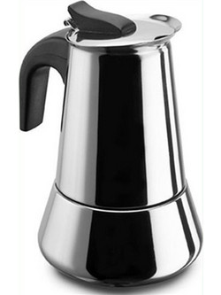Pezzetti Steelexpress Μπρίκι Espresso 3Cups Inox