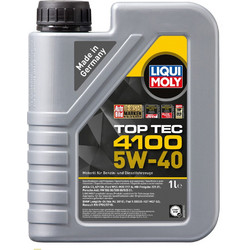 Liqui Moly Top Tec 4100 Συνθετικό Λάδι Αυτοκινήτου 5W-40 1lt