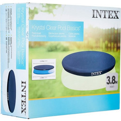 Intex Αντηλιακό Στρογγυλό Προστατευτικό Κάλυμμα Πισίνας Easy Set(R) Διαμέτρου 396εκ