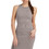 Guess Midi Καλοκαιρινό Καθημερινό Φόρεμα Γκρι W2GK40Z2ZC0-LMGY