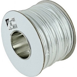 CABLEXPERT ALARM CABLE 100M ROLL WHITE SHIELDED