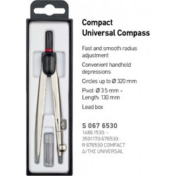 Διαβήτης Rotring 676530 Compact Universal