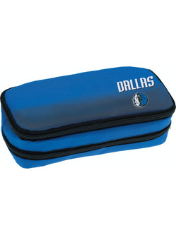 Back Me UP NBA Dallas Mavericks Retro Κασετίνα με 2 Θήκες Μπλε 338-90141