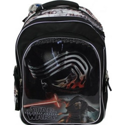 Paxos Star Wars Σχολική Τσάντα Πλάτης Νηπιαγωγείου Μαύρη 52709