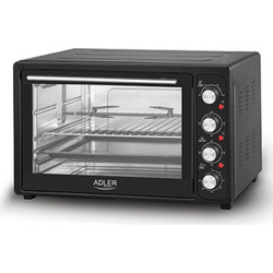 Adler AD-6010 Ηλεκτρικό Φουρνάκι 45lt χωρίς Εστίες με Grill