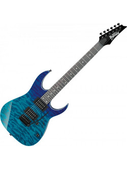 Ibanez GRG-120QASP Ηλεκτρική Κιθάρα ST Style με HH Μαγνήτες και Ταστιέρα Purple Heart Blue Gradation
