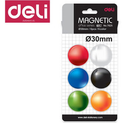 Μαγνήτες Στρόγγυλοι 30χιλ Διαφ Χρωμ BBL Deli (231.7825)